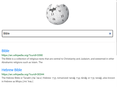 Wikipedia Search App